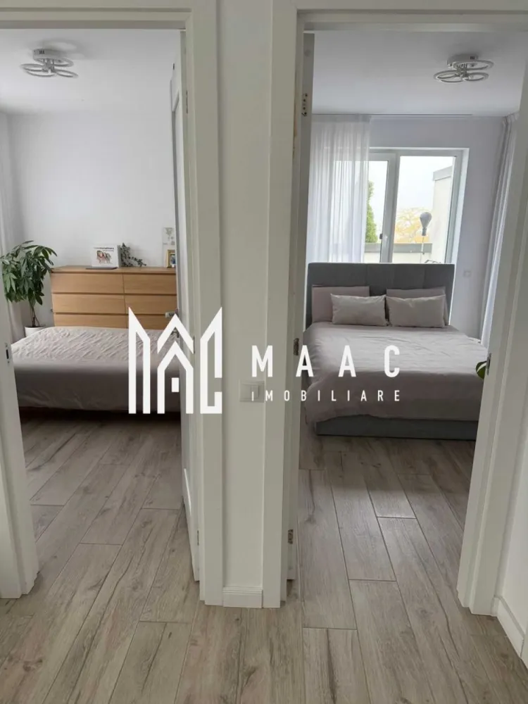 Penthouse | 78 Mp | Loc de Parcare | Garden City Residence - MAAC Imobiliare vă propune spre închiriere un apartament modern și spațios, ideal pentru familii sau cupluri care își doresc confort, intimitate și un stil de viață relaxat. Localizare: Garden City Residence Tip imobil: Bloc modern Suprafață utilă: 78 mp Terasa: 73 mp Etaj: 4 Compartimentare: 3 camere luminoase, perfect configurate pentru confort: Living spațios și modern Dormitor matrimonial Cameră secundară (birou, cameră copil sau hobby) 2 băi complet utilate Bucătărie complet utilată Dotări și facilități: Centrală proprie Loc de parcare inclus Terasă generoasă de 73 mp, ideală pentru relaxare Pentru mai multe detalii sau pentru a programa o vizionare, vă rugăm să ne contactați, specificând ID:CP2840589 }}
