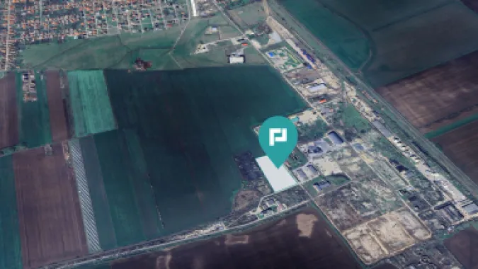 Teren intravilan 2,15 ha cu destinație industrială