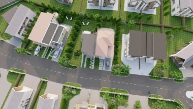 Teren ARED CITY, 657 mp, cu acces securizat și infrastructură completă