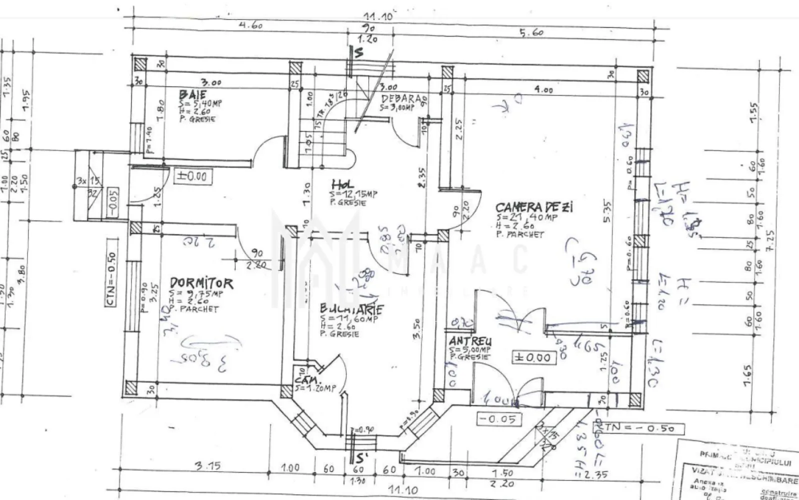 Casa 5 camere | 400MP de teren | 132MPU | Veterani