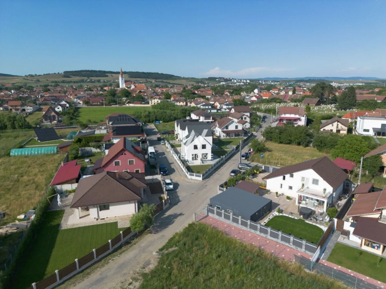 Casa individuala moderna LA CHEIE, 4 camere, Cristian - Sibiu