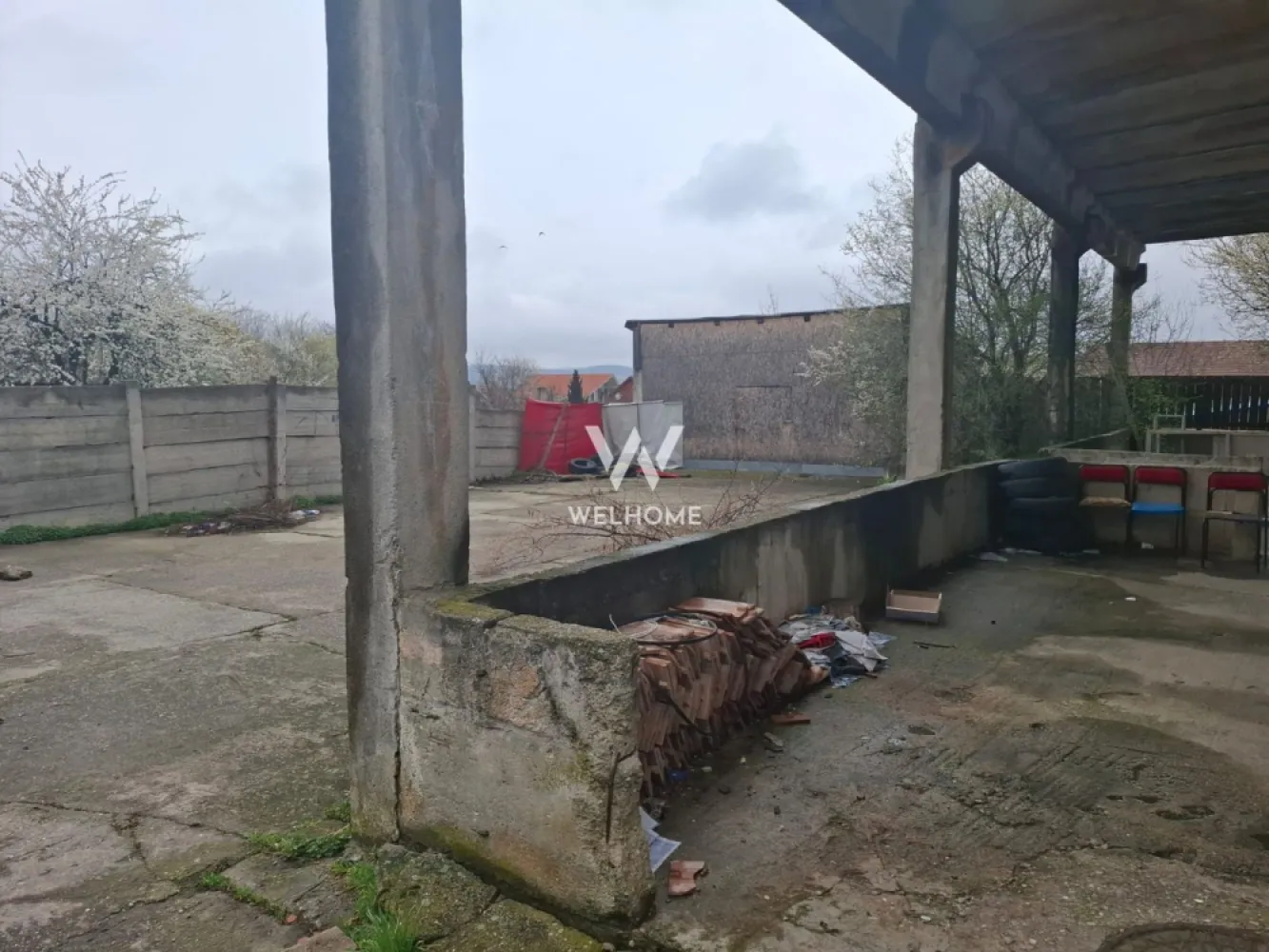 Spatiu industrial compus din doua corpuri in Orlat, central - Sibiu