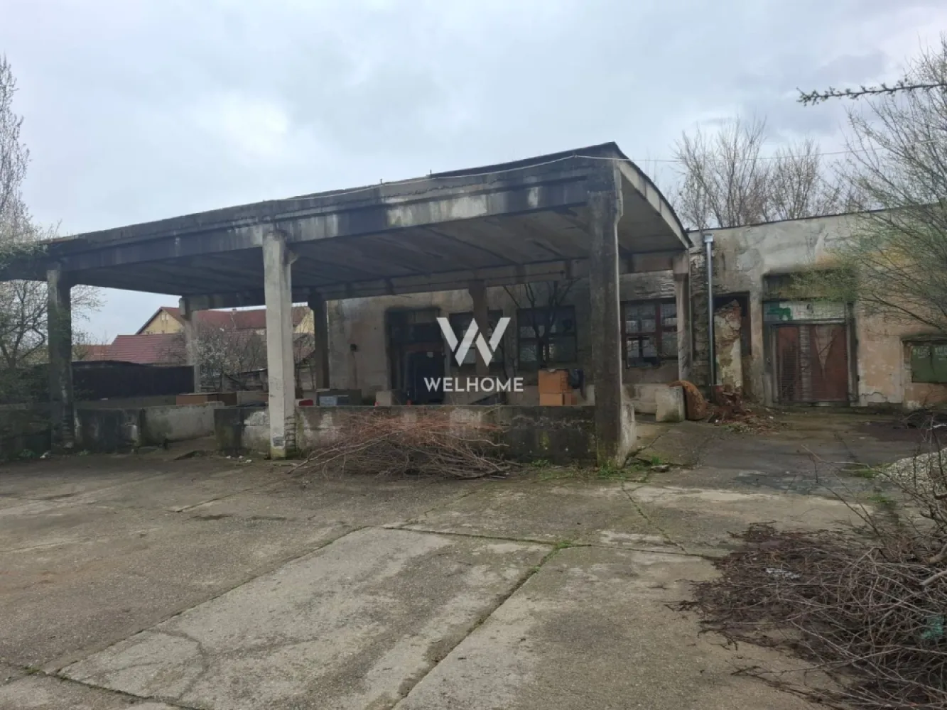 Spatiu industrial compus din doua corpuri in Orlat, central - Sibiu