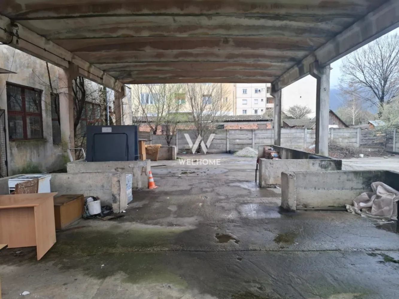 Spatiu industrial compus din doua corpuri in Orlat, central - Sibiu