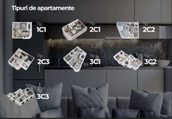 Apartament nou în Timișoara - direct de la dezvoltator - XCity Towers