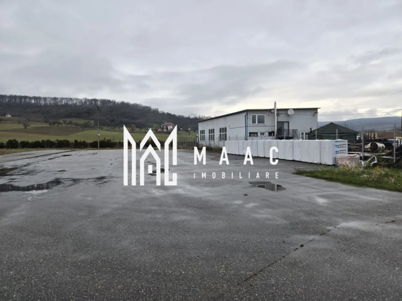 Hală cu Birouri și Teren 12.000 mp I De Vânzare I Bradu I Sibiu