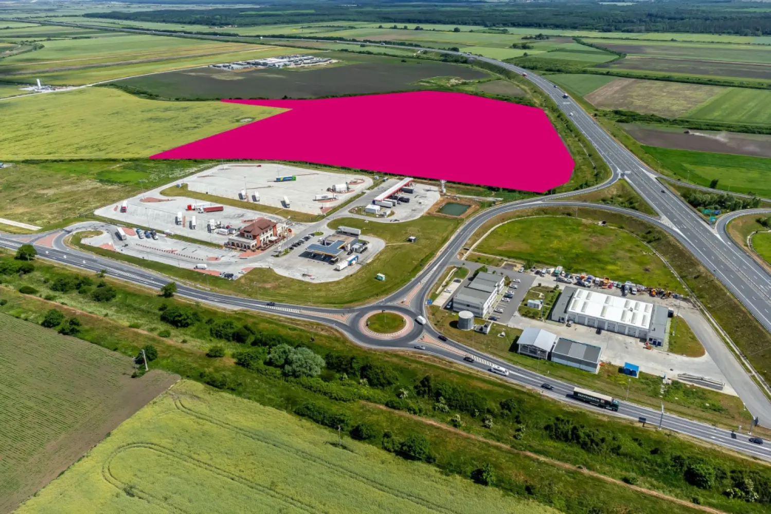 Investiție strategică: Teren cu PUZ pentru un parc logistic