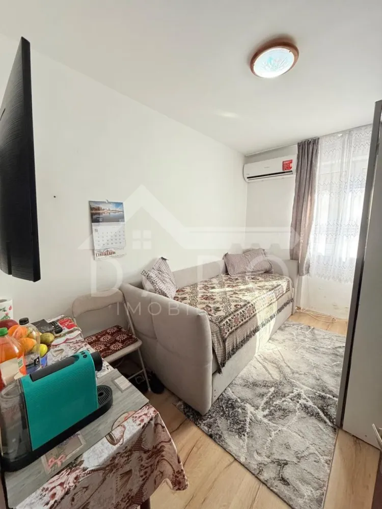 Apartament 2 camere din 2 garsoniere Azomureș | Mobilat | 46.000 €