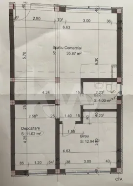 Spațiu comercial, finisat, vitrina, parcare – Doamna Stanca–Dedeman, disponibil acum