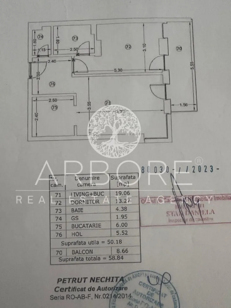 Apartament de lux 2 camere zona ultracentrala, complex rezidential