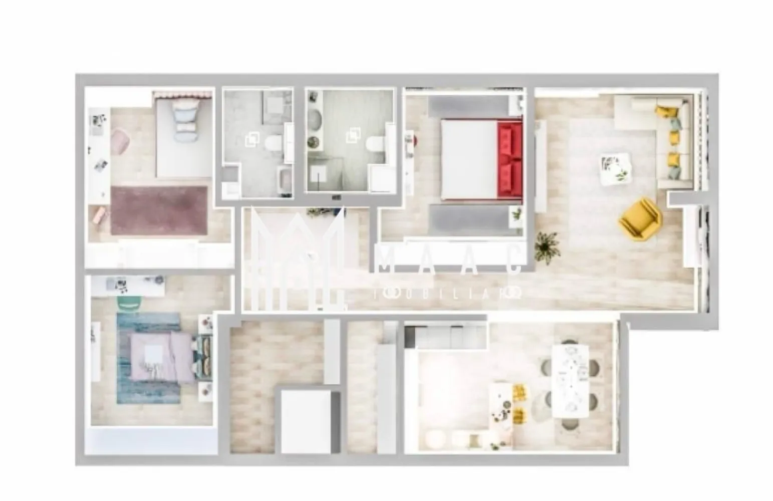 Penthouse de lux I 4 camere I Zona Sub Arini