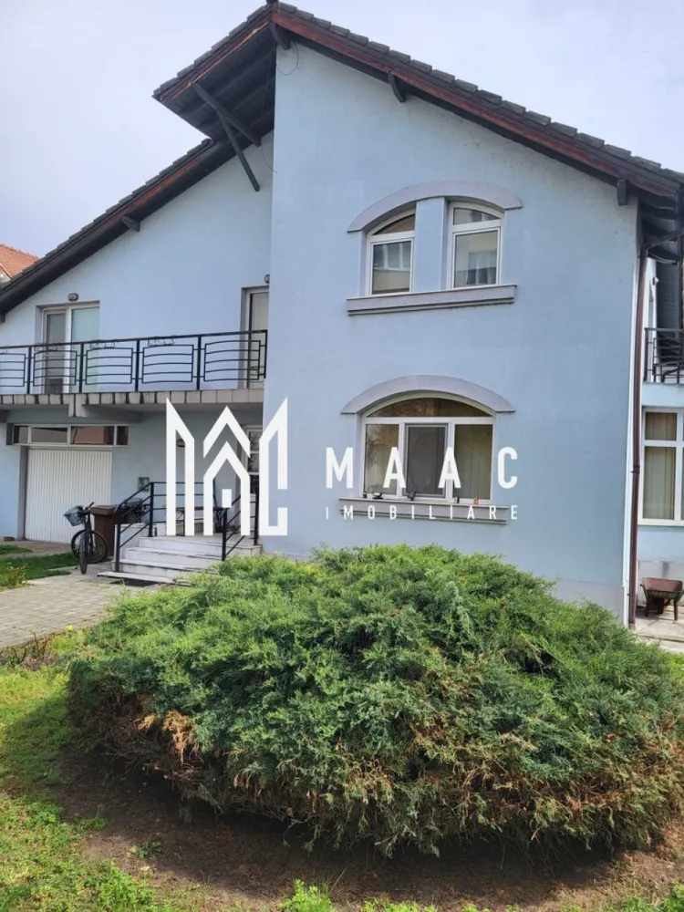 Vila | Cartier Traian - MAAC Imobiliare vă propune spre vânzare o vilă elegantă D+P+1, situată în unul dintre cele mai apreciate cartiere ale orașului Râmnicu Vâlcea – Cartier Traian, o zonă liniștită, cu acces facil către toate punctele de interes. Proprietatea dispune de o suprafață utilă de 240 mp, excelent compartimentată, amplasată pe un teren de 555 mp, împrejmuit cu gard zidit și fier forjat, oferind siguranță și intimitate. Caracteristici principale ale proprietății: Structură D+P+1 * Demisol ideal pentru depozitare, spații tehnice sau amenajarea unei crame * 3 dormitoare, dintre care unul cu baie matrimonială și dressing * Living spațios cu loc de servit masa * 3 băi * Bucătărie închisă * Cameră tehnică * Terasa perfectă pentru relaxare * Garaj * Zonă de barbeque în curte Dotări și beneficii: * Vila se vinde complet mobilată și utilată, conform fotografiilor de prezentare * Finisaje moderne și de calitate superioară * Spații generoase și luminoase, ideale pentru o familie Curtea de 555 mp oferă multiple posibilități de amenajare, fie că îți dorești un colț verde, un loc de joacă sau un spațiu de relaxare în aer liber. O proprietate premium, într-o zonă selectă, gata să devină acasă pentru cei care caută confort, intimitate și eleganță. Pentru detalii suplimentare sau programarea unei vizionări, MAAC Imobiliare vă stă cu drag la dispoziție! CP : CP2835950 - SP }}