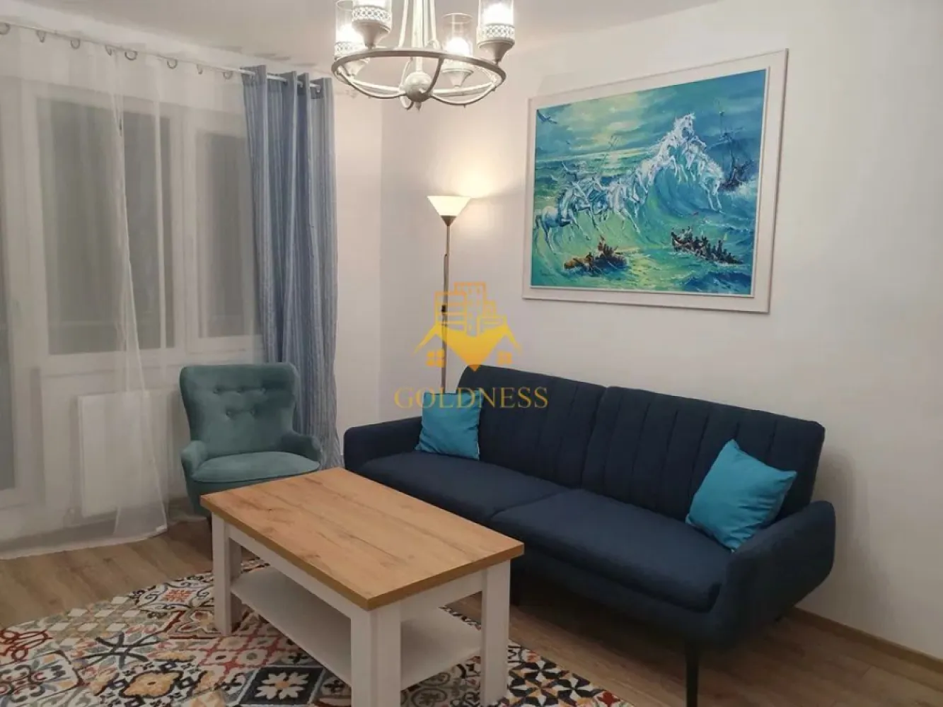 2 camere decomandate, Modern, Iulius Mall, Baza Sportiva Gheorgheni - GOLDNESS Imobiliare vă propune spre închiriere un apartament cu 2 camere complet mobilat și utilat, la etajul 1 într-un imobil de 8 etaje, în Gheorgheni. Posibilitate de parcare in zona la liber / abonament la primarie. Se află în apropierea stațiilor de transport în comun, magazine, restaurante, spații verzi, farmacii, etc. Apartamentul este compartimentat astfel: - dormitor cu pat matrimonial, dressing, noptiere, birou - living cu canapea, comoda tv, birou - bucatarie complet utilată și mobilată, loc de servit masa - baie cu dus walk-in, dulap pentru depozitare - doua balcoane de 5 mp fiecare, hol cu dressing. Imobilul este dotat cu toate cele necesare- centrală proprie, frigider, plita, hotă, mașină de spălat haine si vase, aer conditionat, tv, etc. Dacă sunteți interesați de acest apartament și doriți să îl vizionați, dar și pentru alte oferte nu ezitați să ne contactați telefonic sau prin e-mail. Vă stăm la dispoziție! Pentru intermediere se percepe un comision de 50% din prețul chiriei! }}