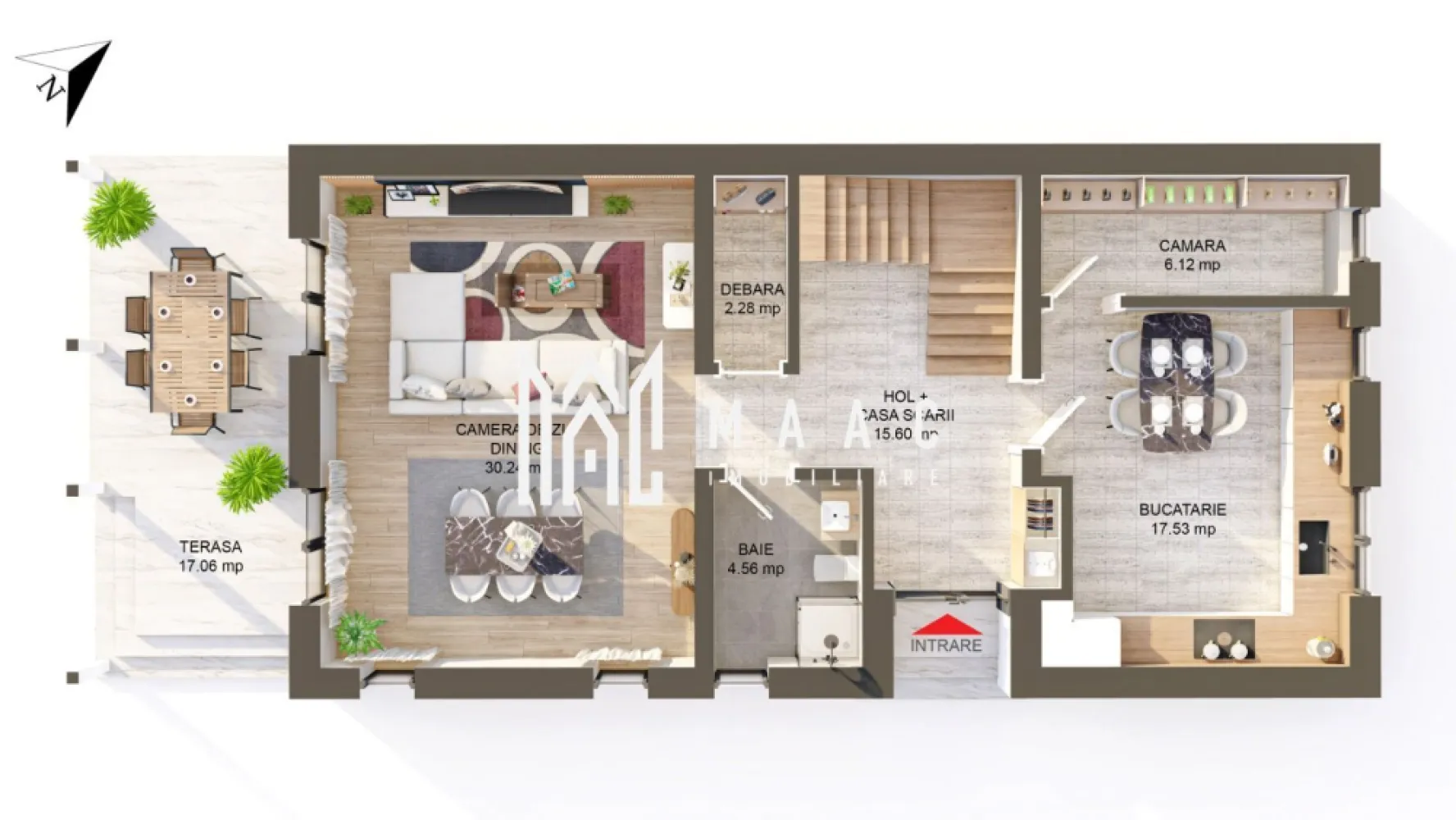 Casa individuala | 4 camere | La cheie | 644 MP | Selimbar - MAAC Imobiliare vă prezintă spre vânzare o casă individuală la stadiul de cheie, cu predare imediată, situată în Șelimbăr, în imediata apropiere a primăriei și a școlii. Caracteristici: Proprietate individuală, ideală pentru familie. Suprafață construită totală de 220 mp. Teren de 644 mp. Suprafață utilă de 145 mp, distribuită pe două niveluri: parter și etaj. Pod pentru depozitare. Predare la stadiul de cheie, disponibilă imediat. Compartimentare parter: Hol de acces prevăzut cu spațiu pentru pantofar și cuier. Living cu acces direct către terasa acoperită. Bucătărie închisă, bine delimitată, cu acces către cămară/cameră tehnică. Baie dedicată zonei de zi. Debara pentru depozitare suplimentară. Terasa acoperită. Etaj: Nivel destinat zonei de noapte, cu posibilitatea amenajării dormitoarelor și a băii în funcție de nevoile familiei, asigurând intimitate și confort. Avantaje locație: Poziționare excelentă, în apropierea instituțiilor publice, școlii și zonelor de interes. Acces rapid către Sibiu și principalele artere rutiere. Pentru mai multe detalii precizati telefonic ca ati vazut anuntul cu ID: CP2952053 }}