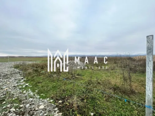 Teren intravilan | 860 mp | Deschidere 16 m | Priveliște montană | Bradu