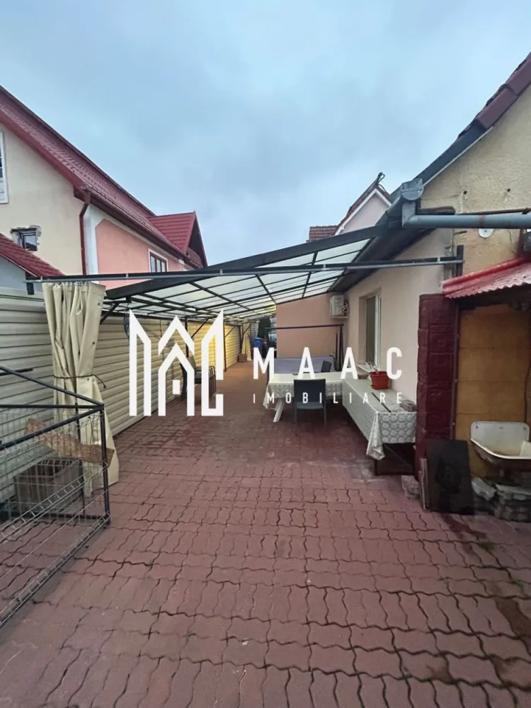 Casa Individuală | 260 MPU | Piscină Interioară | Curte Libera 100 MP - MAAC Imobiliare vă propune spre vânzare o proprietate rară și deosebit de versatilă, situată în Turnișor, într-un cartier liniștit și bine conectat cu orașul. Descrierea proprietății Casa este individuală și este formată din două corpuri distincte, oferind multiple posibilități de locuire, relaxare și divertisment. Corpul 1 – Locuința principală Suprafață utilă: aprox. 140 mp Compartimentare: 5 camere, bucătărie, 2 băi, pivniță, pod, cameră tehnică. Acest corp oferă spații generoase, luminoase și bine distribuite, potrivite pentru o familie numeroasă sau pentru cei care își doresc confort și intimitate. Corpul 2 – Relaxare & Entertainment Piscină interioară – suprafață: aprox. 60 mp Sală de oaspeți cu bar și biliard – suprafață: aprox. 60 mp Un spațiu ideal pentru petrecerea timpului liber, organizarea evenimentelor private sau pentru transformarea într-o zonă de wellness completă. Curtea Suprafață: aprox. 100 mp Complet pavată cu pișcoturi de beton Ușor de întreținut și perfectă pentru parcări sau zonă de recreere exterioară Alte beneficii Încălzire centrală proprie Proprietatea se vinde complet mobilată și utilată Posibilitate excelentă pentru locuință + zonă de agrement, spațiu de business, casă multifamilială sau investiție Pentru mai multe detalii sau pentru a programa o vizionare, vă rugăm să ne contactați, specificând ID: CP2835317 }}