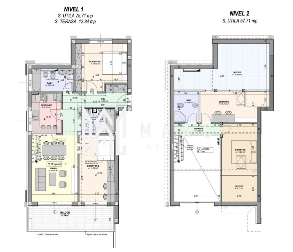 Apartament 4 camere | 133 MP | Parcare | Cartier rezidential