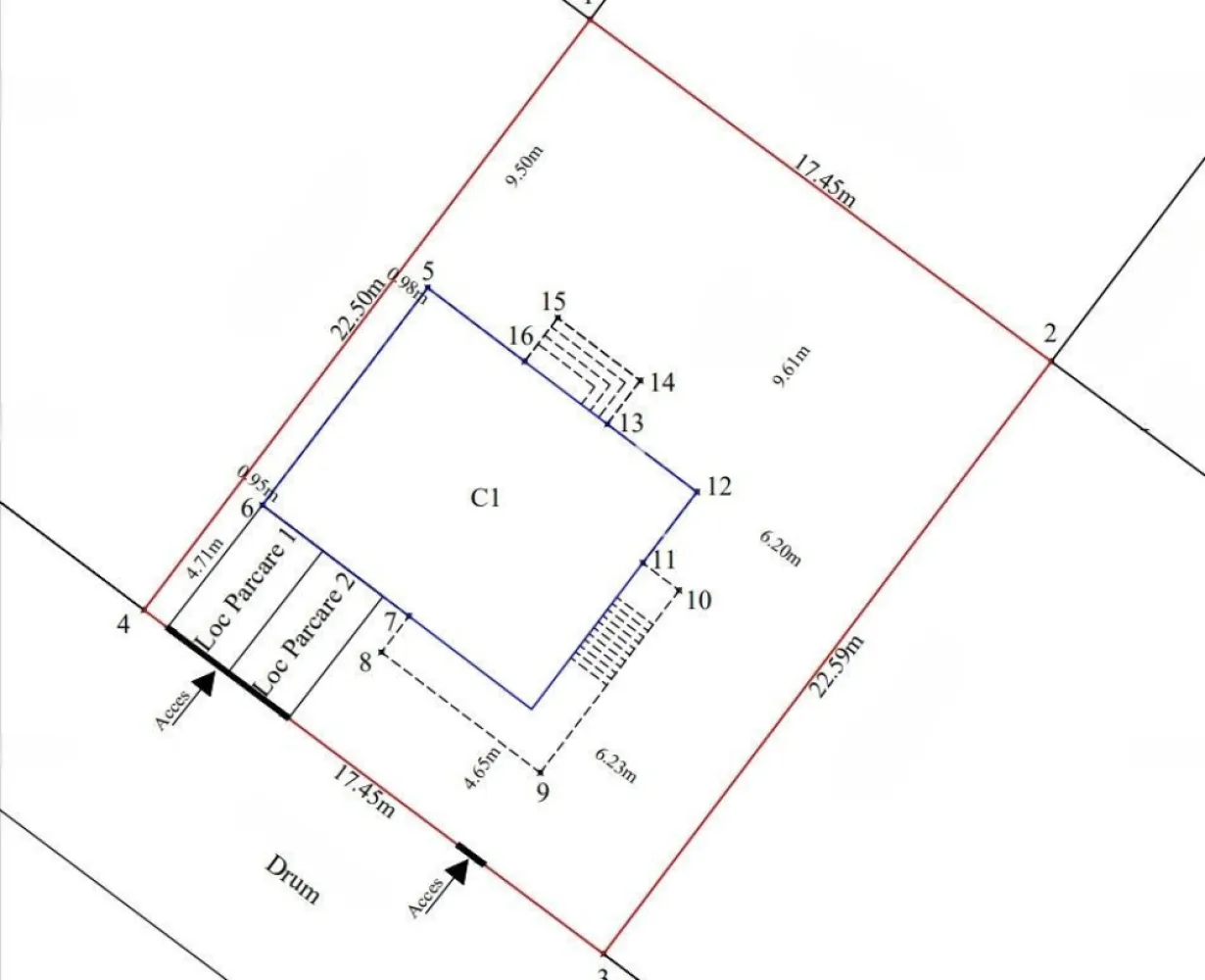 Casă individuală modernă cu garaj - teren 400 mp – Sura Mare