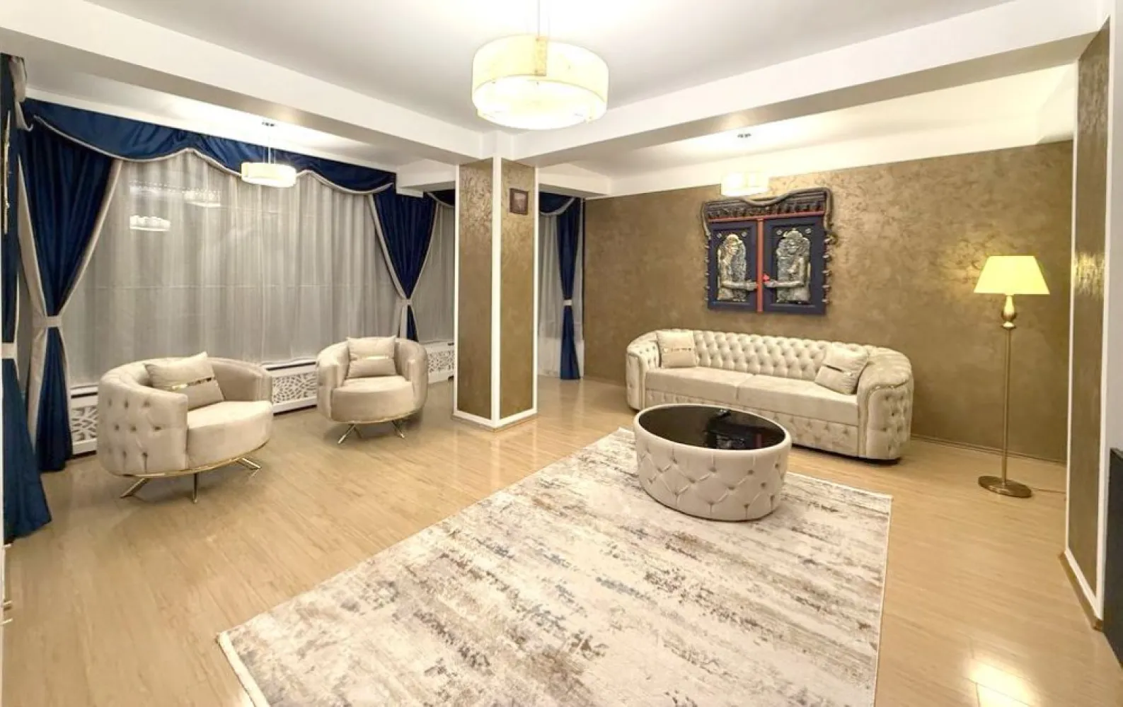 Inchiriere - 3 camere mobilate si utilate premium - Faleza Dunarii