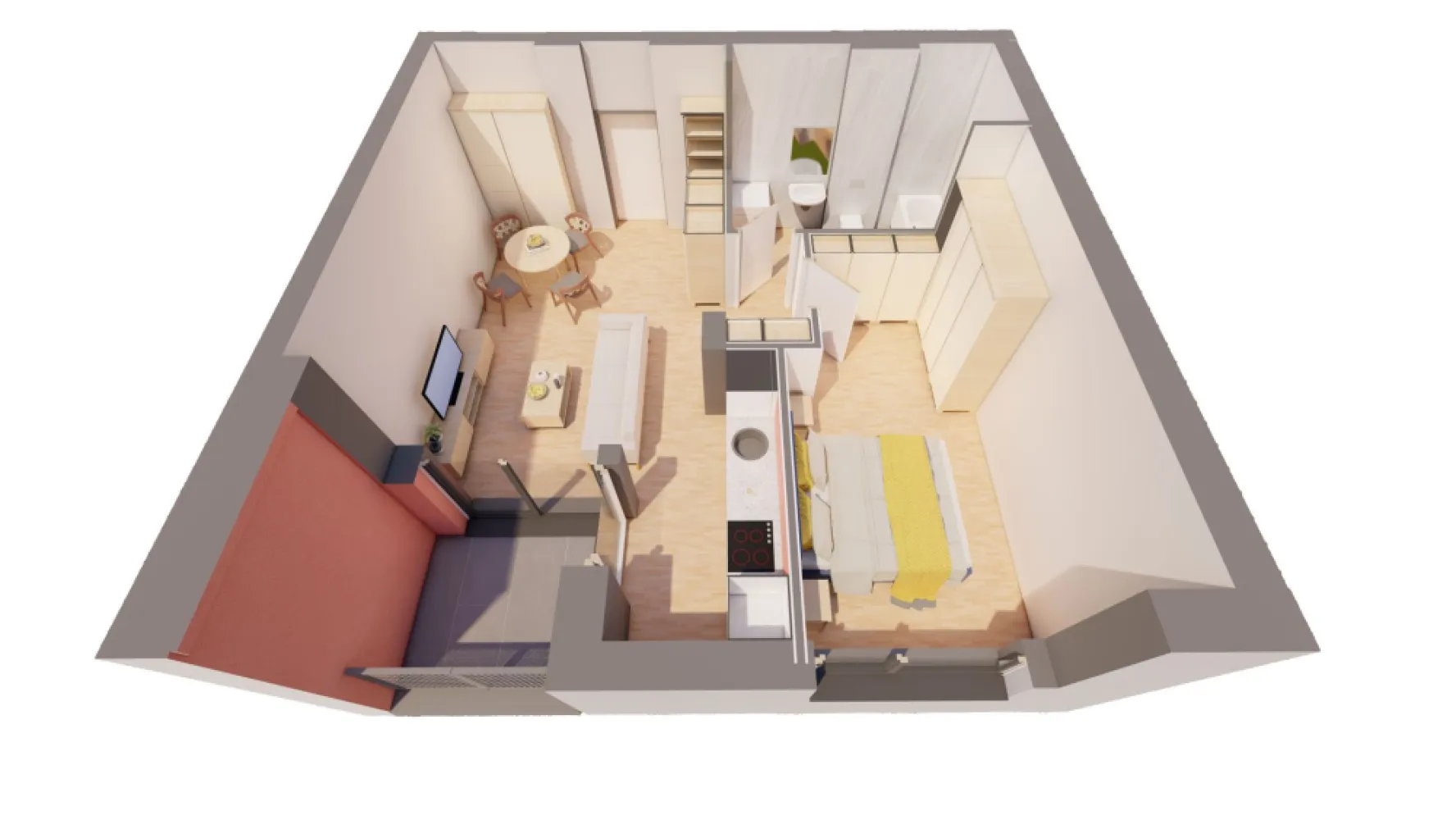 Penthouse direct de la dezvoltator în R39, ARED City – COMISION 0%