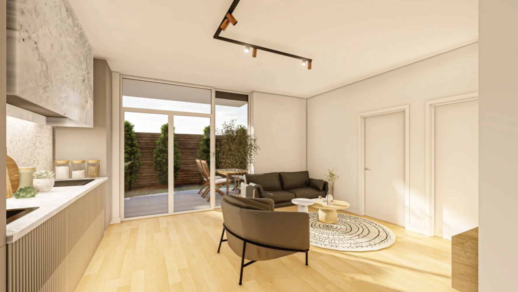 Unic în complexul ARED – Apartament cu grădină proprie - Imaginează-ți liniștea unei grădini private, la câțiva pași de viața vibrantă a orașului. Descoperă singurul apartament de la parter cu grădină și terasă proprie, situat în complexul rezidențial ARED City, zona IMAR, disponibil direct de la dezvoltator. Blocul este în construcție, predarea apartamentului se face pe data de 30.11.2026. * 3 camere * Suprafață utilă: 87 m² * Grădină: 55 m² – spațiu perfect pentru relaxare * 2 băi, 1 bucătărie * Orientare nord-est – lumină naturală echilibrată * Varianta nefinisată – îți amenajezi locuința exact așa cum îți dorești * Loc de parcare inclus în preț De ce acest proiect face diferența: • Proiect imobiliar de anvergură europeană, dezvoltat de ARED • Bloc nou, ultramodern, în construcție, cu standarde de eficiență energetică (termoizolație 20 cm) • Singurul apartament la parter cu grădină proprie – spațiu personal pentru relaxare, familie, hobby sau work-from-home • Complex supravegheat video, cu 4 căi de acces pentru siguranță și fluiditate • Parc amenajat chiar lângă complex, pentru timp liber și natură la îndemână • Conexiuni rapide către AFI Mall, restaurante, sală de fitness, mijloace de transport și zone de business Flexibilitate la achiziție: • Nefinisat – dacă vrei să-l personalizezi de la zero • Finisat – dacă vrei să te muți rapid • Complet mobilat – dacă vrei soluția “gata de locuit” Pret fără TVA: 242.921€ pt. varianta NEFINISAT ATENȚIE! Poze cu titlu ilustrativ. Pentru detalii: Jasmina Uglesits - 0740814770 Consultant imobiliar - Agenția ACASĂ Arad Nu dispui de toată suma? Te ajutăm noi gratuit! Îți obținem oferte de la 16 bănci. Ai o proprietate de vânzare în Arad și vrei să știi cât valorează cu adevărat? Sună-mă pentru o evaluare gratuită, fără obligații. Birou: ACASĂ | Agenție imobiliară Arad Bulevardul Decebal 2, Arad 310133 }}