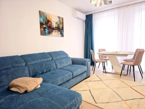 Apartament cu 2 camere mobilat si utilat, bloc nou - Prima inchiriere