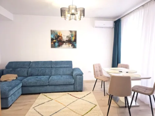 Apartament cu 2 camere mobilat si utilat, bloc nou - Prima inchiriere