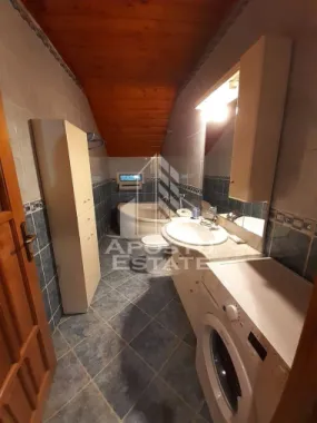 Apartament cu 2 camere, de inchiriat, centrala proprie, Ghiroda