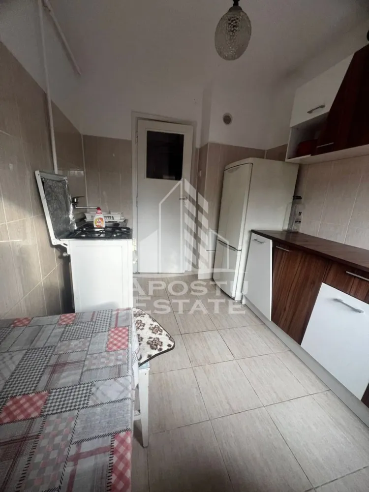 Apartament cu 2 camere de inchiriat, zona Take Ionescu, Timisoara - Agentia imobiliara APOSTU ESTATE va propune spre inchiriere un apartament cu 2 camere spatios si luminos, situat in zona Take Ionescu, intr-o zona linistita si bine pozitionata din Timisoara, potrivit pentru cupluri, familii sau studenti care isi doresc o locuinta unde sa se simta confortabil si cu acces facil catre scoli, facultati, statii de autobuz si magazine.

Suprafata utila: 70 mp
Compartimentare eficienta:
- Hol de acces
- Bucatarie inchisa, complet mobilata si utilata, cu loc de luat masa
- Baie prevazuta cu cada si geam pentru aerisire naturala
- 2 balcoane

Confort si facilitati:
- Incalzire apartament: termoficare
- Living luminos
- Apartamentul este complet mobilat si utilat de catre proprietar

Localizare: zona Take Ionescu, in apropiere de scoala generala nr. 16, Facultatea de medicina, Iulius mall, mijloace de transport in comun.

Ideal pentru:
- Cupluri
- Familii
- Studenti

Pret chirie: 350€ 
Programeaza o vizionare pentru a-ti putea imagina viitorul aici!
ID intern: CP2886811