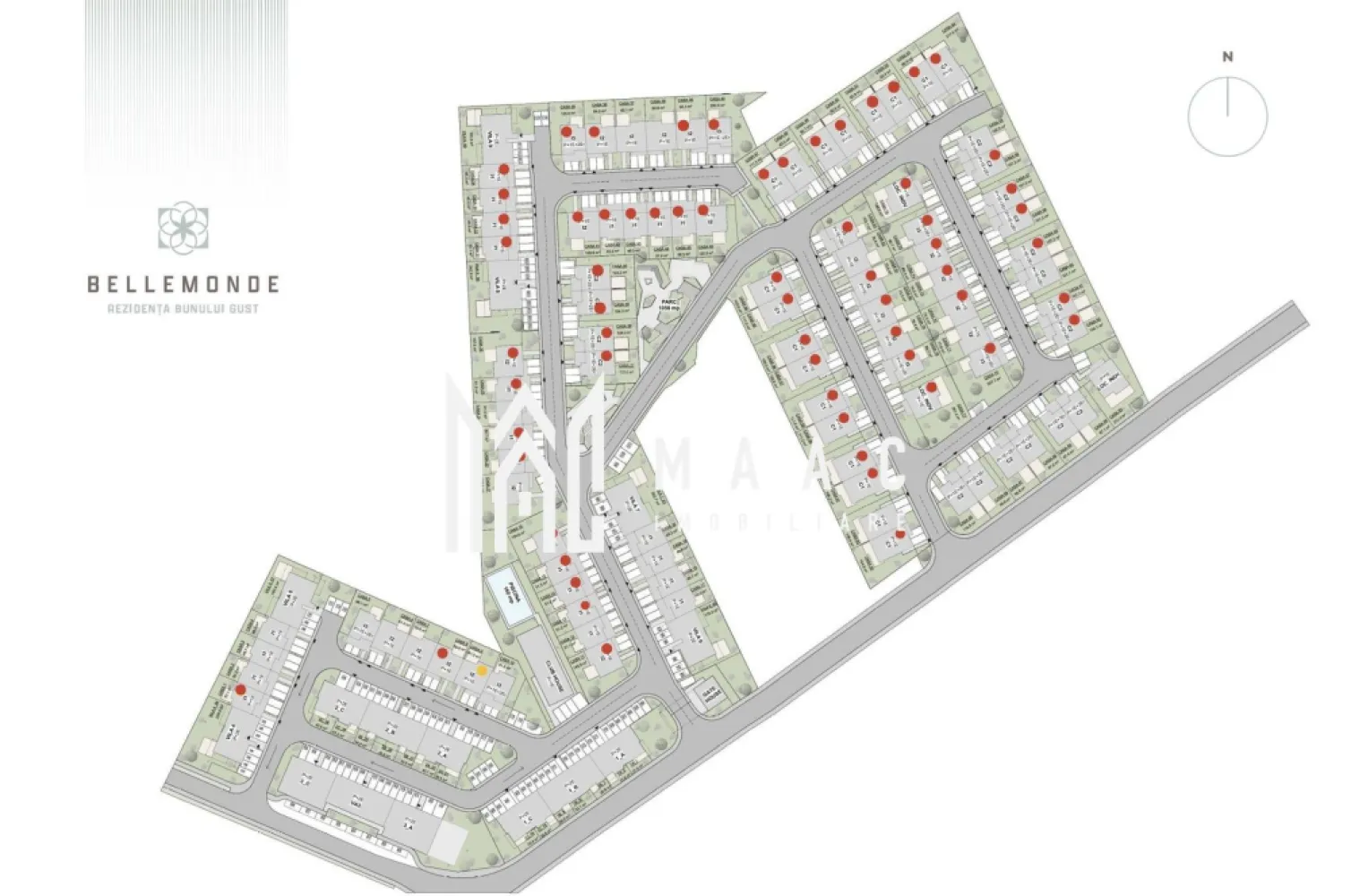 Vila individuală cu vedere la piscină – Bellemonde Pipera