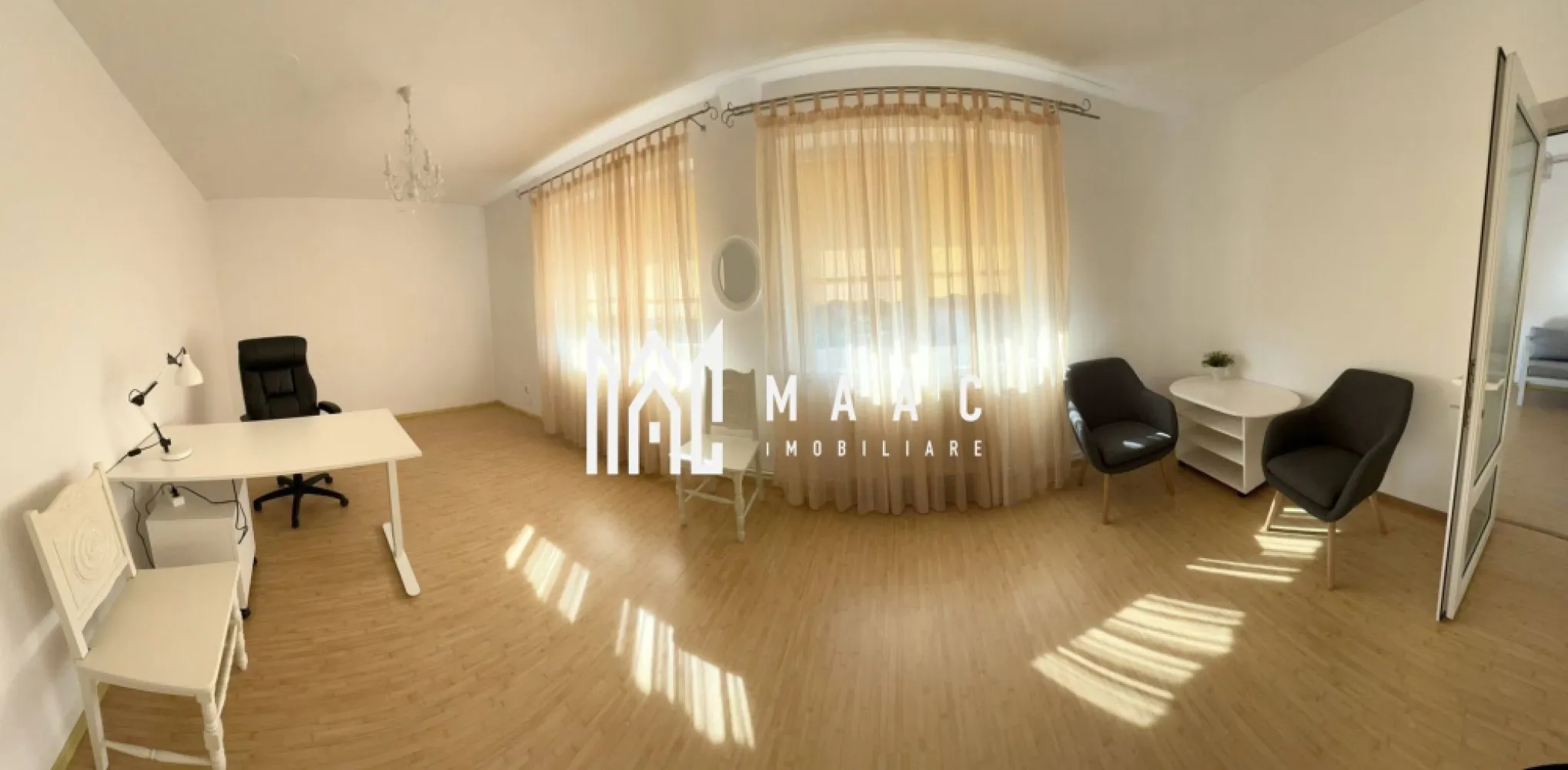 Spațiu de închiriat –40 MPU I Zona Ștrand, Sibiu - MAAC Imobiliare va propune spre inchiriere un spațiu cu suprafața de 40 mp, situat în zona Ștrand din Sibiu, potrivit pentru birouri, cabinet, sediu firmă sau alte tipuri de activități profesionale. Spațiul este amplasat într-o zonă accesibilă, într-un cartier bine dezvoltat al orașului, cu acces facil către principalele puncte de interes. Caracteristici: Suprafață: 40 mp Destinație: birouri sau alte activități Grup sanitar propriu Locație: zona Ștrand – Sibiu Zonă liniștită, potrivită pentru activități de birou Spațiul este ideal pentru cabinet, birou contabilitate, IT, consultanță, sediu firmă sau alte servicii. Condiții de închiriere: Se percepe o garanție în cuantumul unei chirii lunare. Pentru mai multe detalii și programarea unei vizionări, vă invităm să contactați Maac Imobiliare, specificând ID: CP2961833. }}