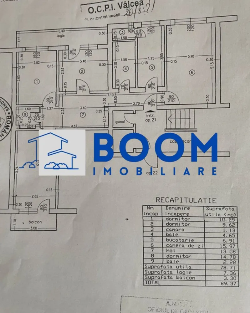 Apartament 4 camere| 90 MP | Ostroveni