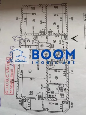 Apartament | 3 camere | Calea lui Traian | Etaj 3