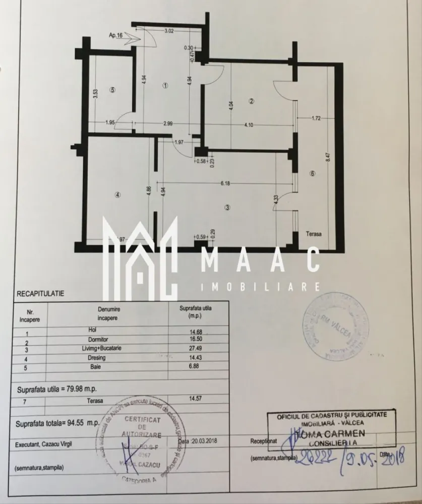 Apartament 3 camere |Dem. Radulescu| 94,5mp |2 locuri parcare