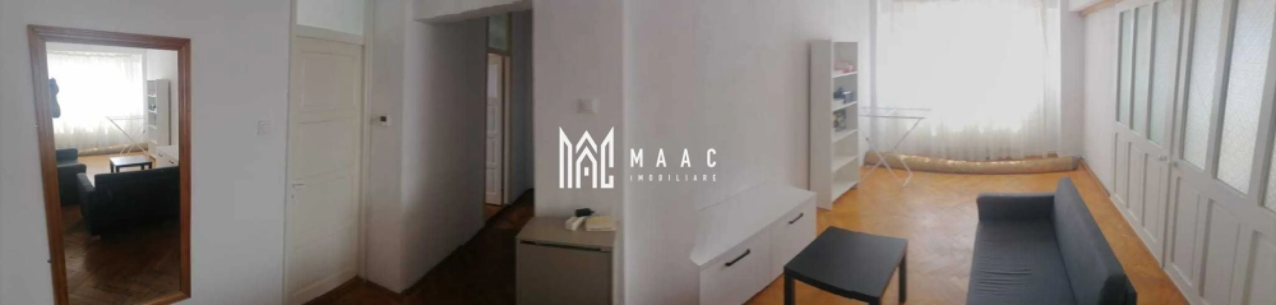Apartament 4 camere semidecomandat | Hipodrom 2, Sibiu | 100 mp, 2 băi - Spațiu generos pentru locuire pe termen lung în Hipodrom 2, Sibiu: apartament cu 4 camere, 100 mp utili și 2 băi, complet mobilat și utilat, situat la etajul 6 al imobilului.

Detalii proprietate:
• Suprafață utilă: 100 mp, suprafață construită 140 mp
• Compartimentare semidecomandată, cu living, 3 dormitoare, bucătărie separată, 2 băi, hol și spații de depozitare
• Etaj 6 din 6, orientare est
• Stare interioară bună, apartament complet mobilat și utilat
• Bucătărie complet echipată, frigider și mașină de spălat rufe
• Centrală termică proprie
• An construcție imobil: 1970
• Se acceptă animale de companie

Localizarea în zona Hipodrom 2 oferă acces rapid către supermarketuri, centre comerciale, farmacii, școli, grădinițe, restaurante, cafenele, bănci și stații pentru transportul în comun. Principalele zone de interes ale orașului sunt ușor accesibile, ceea ce susține un ritm de locuire practic și bine conectat.

Pentru detalii suplimentare și programarea unei vizionări, contactați echipa MAAC Imobiliare. Cod anunț CP3209103.

Conținut optimizat cu AI, aprobat de agent uman.