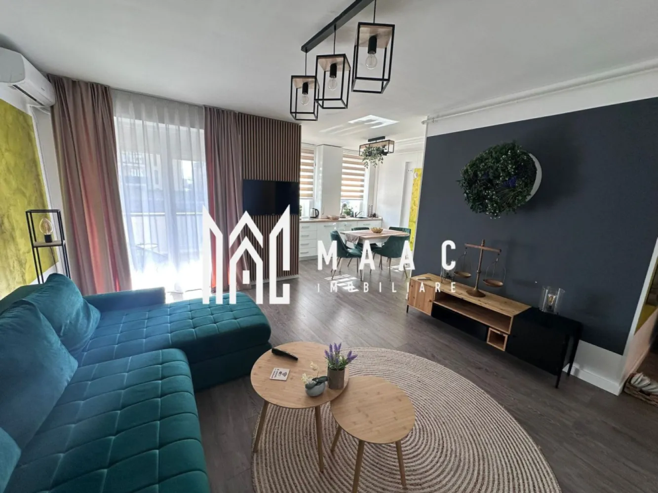 Apartament modern 3 camere | mobilat complet | încălzire în pardoseală