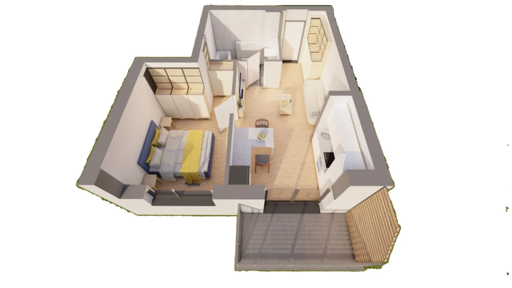 🏡 Apartament nou cu 2 camere în ARED City | Bloc R39 | Predare noiemb