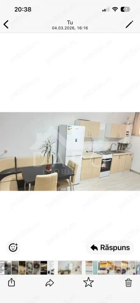 🏡 Apartament de vânzare – 2 camere - 🏡 Apartament de vânzare – 2 camere | Dâmbu Pietros | Complet mobilat și utilat Se oferă spre vânzare apartament cu 2 camere situat în cartierul Dâmbu Pietros, într-o zonă liniștită și foarte bine poziționată, aproape de toate facilitățile necesare. Apartamentul este luminos, curat și bine întreținut, fiind ideal atât pentru locuință personală, cât și pentru investiție. ✔ se vinde complet mobilat și utilat ✔ bucătărie mobilată și echipată ✔ camere spațioase și luminoase ✔ baie modernă cu cabină de duș ✔ centrală termică proprie ✔ geamuri termopan ✔ parchet laminat 📍 Avantaje locație: aproape de magazine și supermarketuri acces rapid la mijloace de transport în comun în apropiere de școli, parcuri și alte puncte de interes zonă liniștită și apreciată 💎 Apartamentul este gata de mutare, fără investiții suplimentare. 🤝 Proprietate promovată prin DARO Imobiliare 💳 Pentru achiziție prin credit: Prin Kiwi Finance beneficiați de: ✔ analiză GRATUITĂ a eligibilității ✔ oferte de la peste 12 bănci ✔ negocierea dobânzii în favoarea dumneavoastră ✔ suport complet până la semnarea contractului 📞 Detalii și vizionări: Coman Maria – DARO Imobiliare & Kiwi Finance 📱 0749 535 729 }}