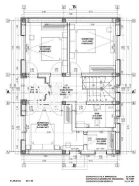 Casă Tip Duplex | 4 Camere | 2 Balcoane | Terasă | Șura Mică