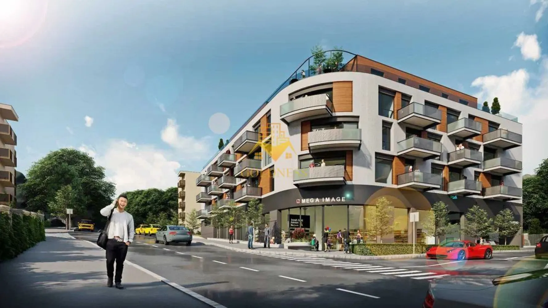 4 camere, Premium, bloc nou, Zorilor Zona Louis Pasteur, UMF,Marinescu - GOLDNESS Imobiliare vă propune spre închiriere un apartament cu 4 camere complet mobilat și utilat, la etajul 3 într-un imobil de 7 etaje, în zona Semicentrala. Apartamentul este compartimentat astfel: - dormitor cu pat matrimonial, dressing, noptiere, AC - dormitor cu pat, spatiu pentru depozitare, TV, birou, AC - dormitor cu pat matrimonial, dressing, noptiere - living cu bucatarie open-space complet utilată, canapea extensibilă, loc de servit masa - 2 bai identice cu cabina de dus, calorifer port prosop inox și dulap pentru depozitare. - 2 terase de 10 mp. Imobilul este dotat cu toate cele necesare- centrală proprie, mașină de spălat haine, frigider, plită electrică, hotă, etc. Se află în apropierea stațiilor de transport în comun, magazine, restaurante, spații verzi, farmacii, etc. Dispune de 2 locuri de parcare subterana! Dacă sunteți interesați de acest apartament și doriți să îl vizionați, dar și pentru alte oferte sau detalii nu ezitați să ne contactați telefonic sau prin e-mail. Vă stăm la dispoziție!