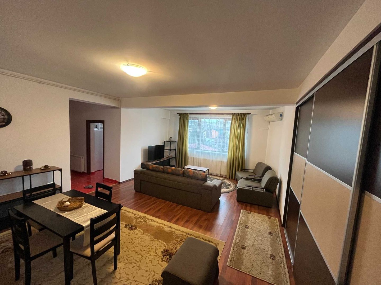 Apartament 2 cam mobilat, bloc 2011, suprafata utila 76mp