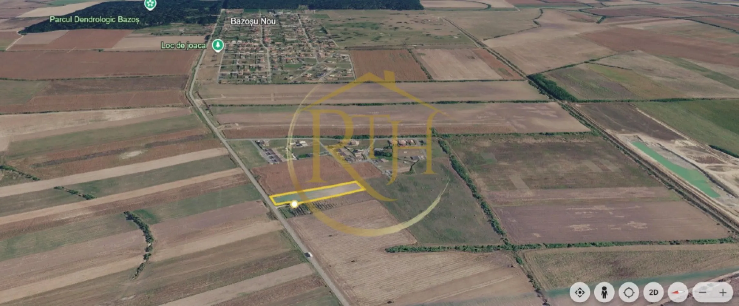 Teren intravilan 5.000 mp, Bucovăț, ideal dezvoltare case ! 0% Comision! - Vă propunem spre vânzare un teren intravilan cu o suprafață de 5.000 mp, situat în comuna Bucovăț, pe drumul către Bazoș, într-o zonă aflată în plină dezvoltare rezidențială. Proprietatea beneficiază de o poziționare excelentă, fiind amplasată chiar lângă un cartier nou de case și la doar câteva minute de Lacul Bucovăț, într-o zonă liniștită, cu acces rapid către Timișoara.

Conform Certificatului de Urbanism, terenul este încadrat în intravilan, categoria de folosință arabil, iar destinația urbanistică este pentru locuințe și funcțiuni complementare, Regim de inaltime maxim P + 2E . Pentru autorizarea construcțiilor este necesară elaborarea unui Plan Urbanistic Zonal (PUZ), conform reglementărilor în vigoare. Regimul de înălțime nu este stabilit în documentația existentă, urmând să fie reglementat prin PUZ.
Parcela are un front stradal de aproximativ 30 metri și o adâncime de aproximativ 146 metri, oferind un potențial excelent atât pentru dezvoltarea unui ansamblu de locuințe, cât și pentru construirea unei reședințe pe un teren generos, într-o zonă cu perspective foarte bune de dezvoltare.
Utilitățile, respectiv curentul electric, gazul și apa, sunt disponibile în apropierea terenului, în zona cartierului deja construit, facilitând racordarea viitoare.
Zona este într-o continuă dezvoltare, cu numeroase locuințe noi construite în vecinătate și investiții constante în infrastructură, ceea ce transformă această proprietate într-o oportunitate foarte bună atât pentru dezvoltatori, cât și pentru cei care urmăresc o investiție cu potențial de apreciere.

Preț: 100.000 euro usor negociabil . 

0% comision pentru cumpărător.

Proprietate reprezentată exclusiv de RealTimHouse.ro – Un pas spre un loc doar al tău.