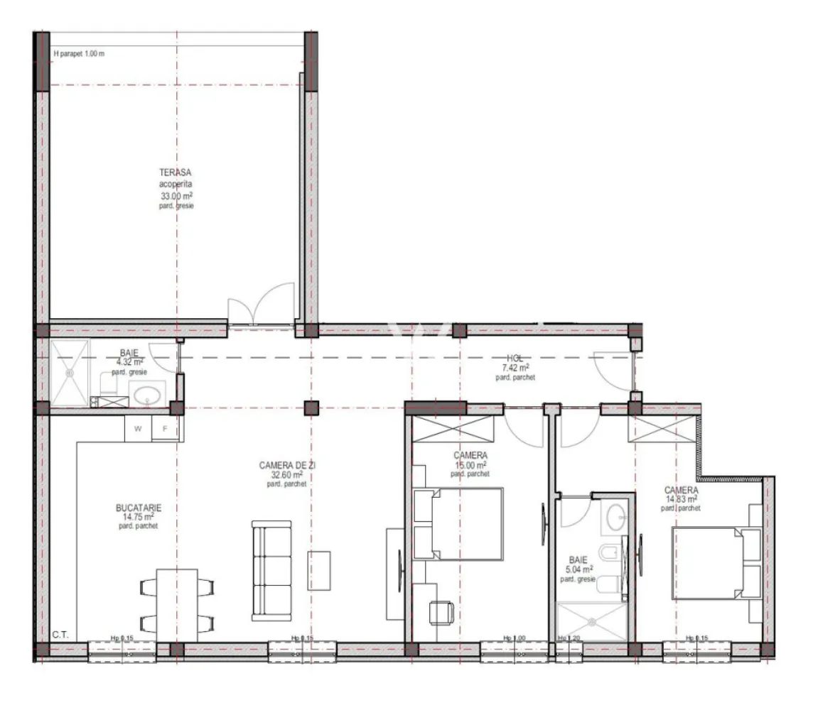 Penthouse 94mp, Sibiu COMISION ZERO