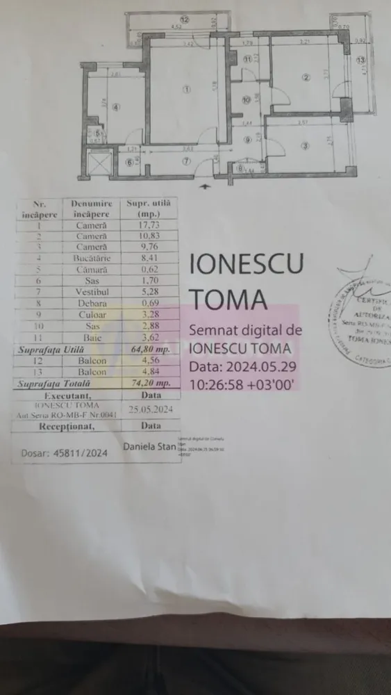 Apartament 3 camere Vergului-Morarilor la metrou