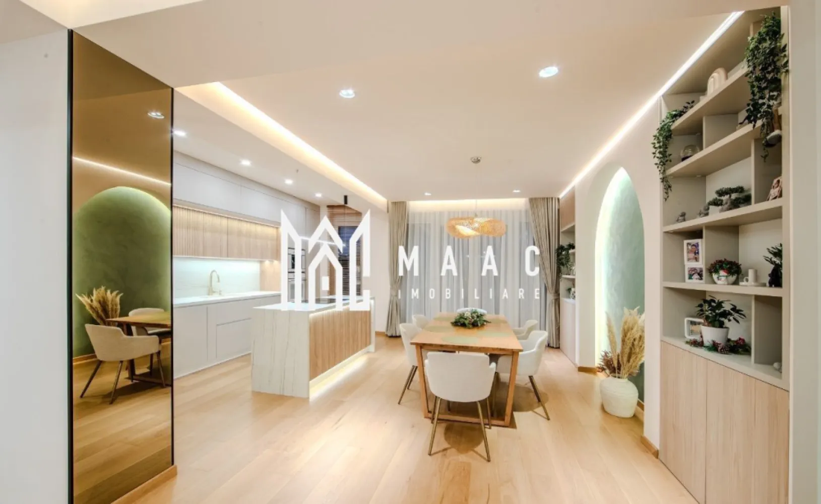 Penthouse | 180 mp | Complex Balanta | 2 locuri de parcare - MAAC Imobiliare vă prezintă un penthouse de excepție, situat în zona Balanta din Sibiu, oferind o suprafață totală de 180 m², din care 133 m² sunt utili. Această locuință rafinată este amplasată la etajul 4 al unui imobil cu 4 etaje și este ideală pentru cei care doresc să trăiască într-un mediu luxos și confortabil. Compartimentare: -Living spațios: Perfect pentru relaxare și socializare. -Bucătărie complet echipată: Ideală pentru pasionații de gătit. -2 dormitoare elegante: Pentru odihnă și intimitate. -Birou: Spațiu dedicat pentru lucru sau studiu. -2 băi moderne: Dotate cu toate facilitățile necesare. -2 terase generoase: Oferind priveliști superbe și spațiu pentru relaxare în aer liber. Dotări și Avantaje: -Complet mobilat și utilat: Locuința se predă exact cum se vede în poze, cu mobilier și electrocasnice de înaltă calitate. -2 locuri de parcare: Asigurând confort și siguranță pentru autovehiculele dumneavoastră. -Locație excelentă: Aproape de școli, farmacii, bănci, parcuri și stații de autobuz, oferind acces facil la toate facilitățile urbane. Beneficii suplimentare: -Design modern și finisaje de lux: Fiecare detaliu al acestui penthouse a fost atent ales pentru a oferi un standard înalt de viață. -Luminozitate naturală: Ferestrele mari și orientarea avantajoasă asigură lumina naturală pe tot parcursul zilei. -Spațiu generos: Atât interior, cât și exterior, ideal pentru familii sau pentru cei care doresc să găzduiască evenimente sociale. Acest penthouse reprezintă o oportunitate rară de a achiziționa o proprietate de lux într-o zonă de prestigiu din Sibiu. Este perfect pentru cei care doresc să combine confortul modern cu un stil de viață rafinat. Pentru mai multe detalii, precizati telefonic anuntul cu ID: CP1951748. }}