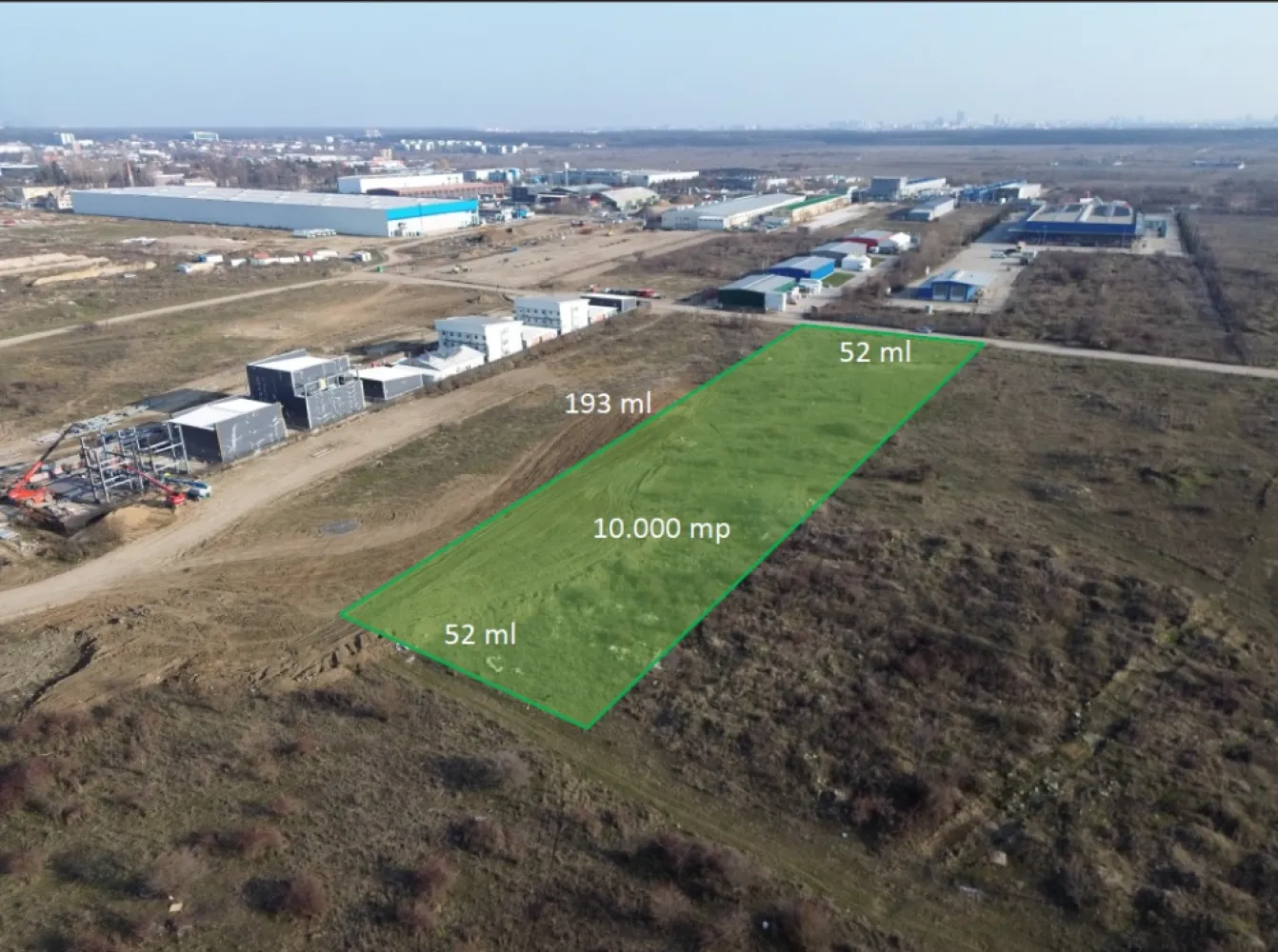 Direct Proprietar vand Teren Intravilan cu autorizatie. - Oportunitate investiție – Teren cu autorizatie, 10.000 mp |&nbsp;Otopeni | lângă&nbsp;București (Direct proprietar)Direct proprietar vand teren intravilan cu poziționare excelentă, ideal pentru dezvoltare rapidă, situat strategic în zona industrială Otopeni, la doar ~500 m de centura Bucureștiului.Detalii principale:Suprafață: 10.000 mpDimensiuni: 50 ml deschidere x 200 ml adâncimeTeren plan, liber de construcțiiAcces din 2 drumuri – ideal pentru trafic greu (TIR)Avantaj major – economisești timp și bani:Proiect complet pentru 2 hale (depozitare + spații administrative)Autorizație de construire deja obținută → poți începe imediat lucrărileIdeal pentru:logistică, depozitare, producție sau investiție cu randament rapid✔ Zonă în plină dezvoltare industrială✔ Acces rapid către principalele artere din jurul București✔ Fără riscuri birocratice – documentație pregătităDirect proprietar – fără comision.Disponibil imediat. }}