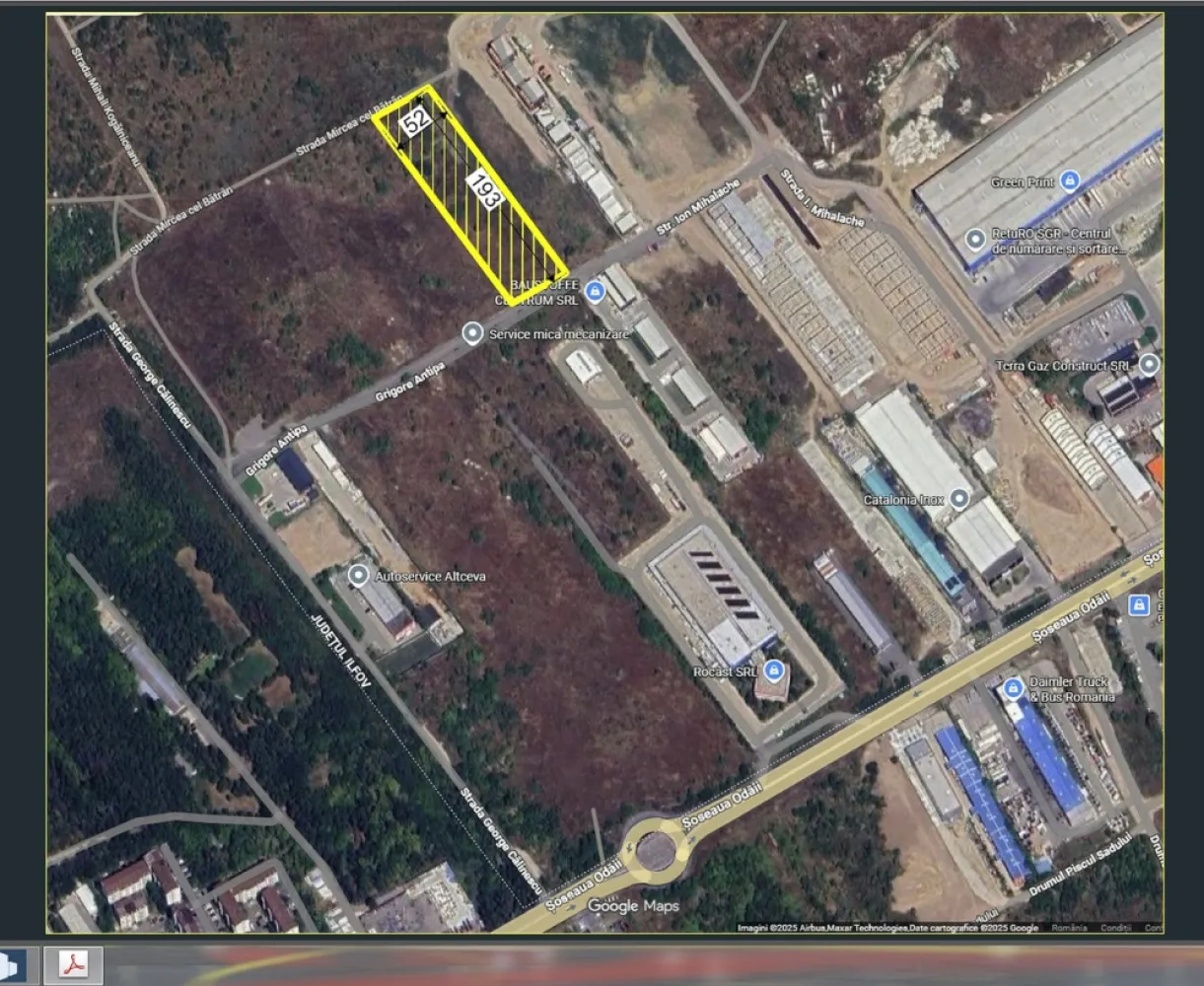 Direct Proprietar vand Teren Intravilan cu autorizatie. - Oportunitate investiție – Teren cu autorizatie, 10.000 mp |&nbsp;Otopeni | lângă&nbsp;București (Direct proprietar)Direct proprietar vand teren intravilan cu poziționare excelentă, ideal pentru dezvoltare rapidă, situat strategic în zona industrială Otopeni, la doar ~500 m de centura Bucureștiului.Detalii principale:Suprafață: 10.000 mpDimensiuni: 50 ml deschidere x 200 ml adâncimeTeren plan, liber de construcțiiAcces din 2 drumuri – ideal pentru trafic greu (TIR)Avantaj major – economisești timp și bani:Proiect complet pentru 2 hale (depozitare + spații administrative)Autorizație de construire deja obținută → poți începe imediat lucrărileIdeal pentru:logistică, depozitare, producție sau investiție cu randament rapid✔ Zonă în plină dezvoltare industrială✔ Acces rapid către principalele artere din jurul București✔ Fără riscuri birocratice – documentație pregătităDirect proprietar – fără comision.Disponibil imediat. }}