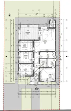 Teren 980 mp cu proiect de casă început–Chișirid, la 15 min de Oradea