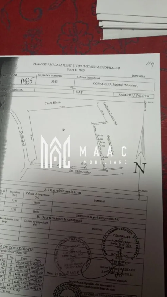 Teren | Copacelu | 5000 mp | Pretabil cartier rezidential