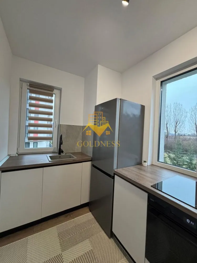 2 camere open space, Modern, Parcare, Zona Abatorului, Oncos, Floresti